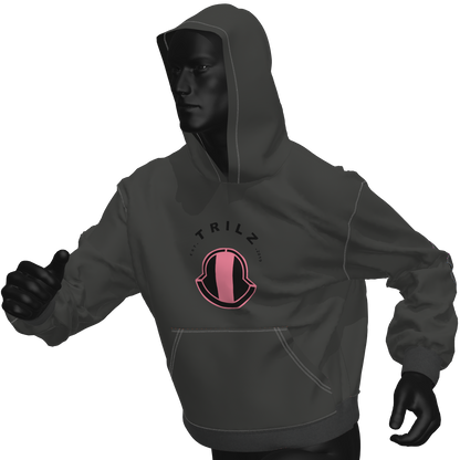 Monogram Distressed Hoodie
